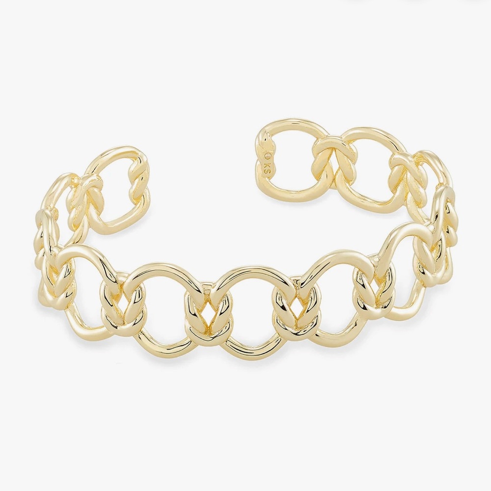 Kendra Scott Fallyn Cuff Bracelet Gold